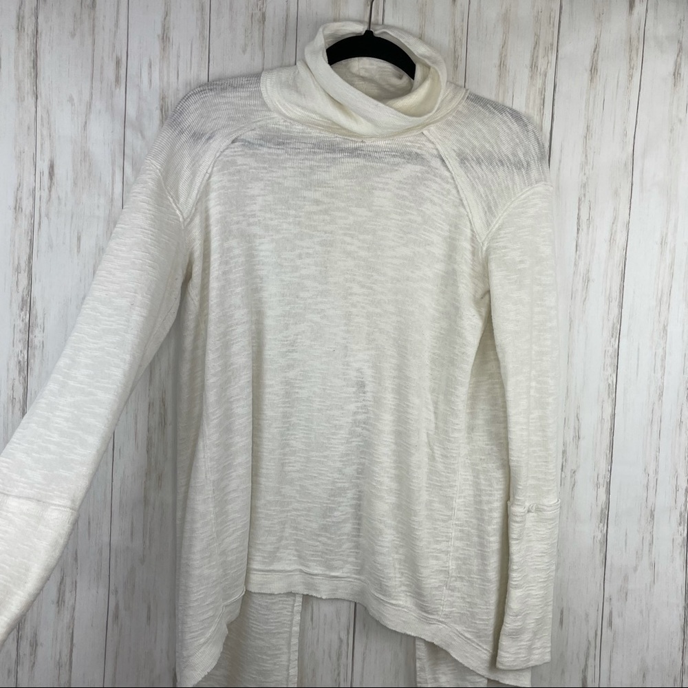 Free People we the free cream top - Picture 9 of 9